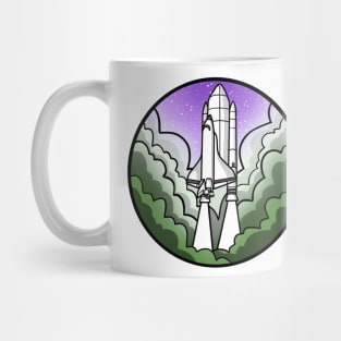 Genderqueer Pride Rocket Mug